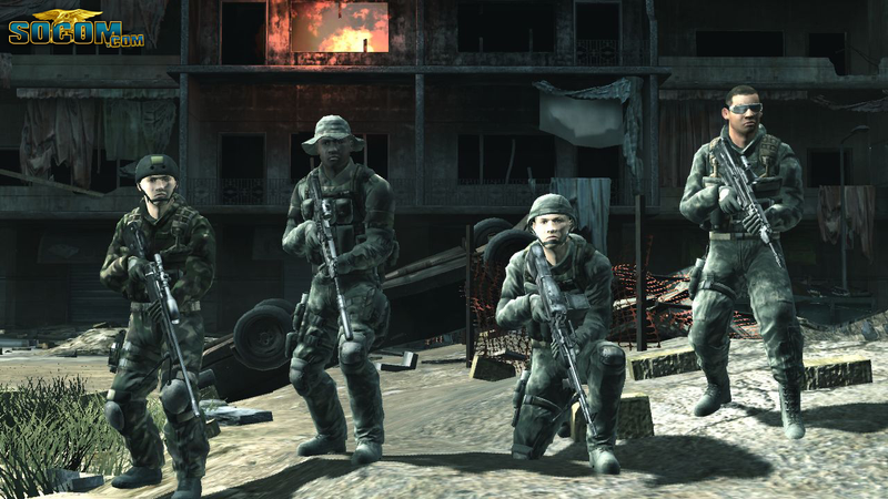 Illustration for article titled SOCOM Confrontation Screens, Art & More